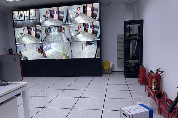 北京天融信公司海康威視安防監控系統安裝工程